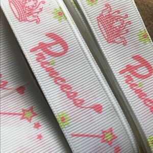 Grosgrain Ribbon 7/8” 5 yards 5/$20 princess wand